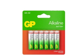 Elementai GP ALKALINE AA/LR06. 12 vnt.