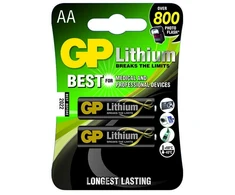 Elementai GP Lithium AA/LR06, 2 vnt.