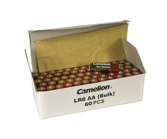 Elementai Alkaline, AA, LR06, CAMELION, 60 vnt.