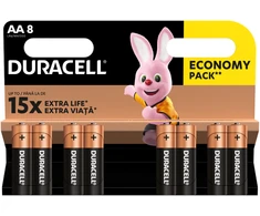 Elementai Duracell AA/LR06, 8 vnt.