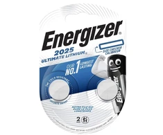Elementai Energizer CR2025, 2 vnt