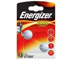 ENERGIZER LITHIUM CR2032 2PK