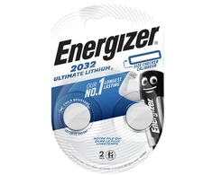 Elementai Energizer CR2032, 2 vnt