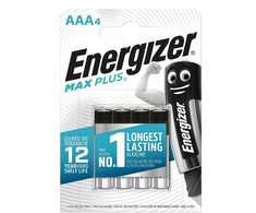 Elementai Energizer Max Plus AAA/LR03, 4 vnt.