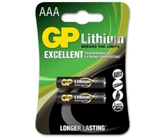 Elementai GP Lithium AAA/LR03, 2 vnt.