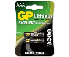 Elementai GP Lithium AAA/LR03, 2 vnt.
