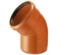 Alkūnė lauko kanalizacijai Wavin, 110 mm, 45 °
