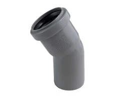 Elkonis iekštelpu kanalizācijai Magnaplast HTplus, 40 mm, 30 °
