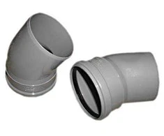 Elkonis iekštelpu kanalizācijai Wavin Optima, 110 mm, 30 °