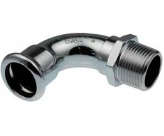KAN-therm ilga alkūnė su išoriniu sriegiu 15x1 / 2 "- 620 199,8
