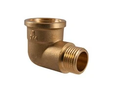 Alkūnė redukuota 210R, TDM Brass, ¾"vidus x ½"išorė