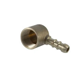 Elkonis TDM Brass 471EG, 1/2 collas – iekšējā vītne / 10 mm – caurules uzgalis, 1/2" x 10mm