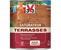 Grindų alyva V33 Terasos, skaidri, 1 l