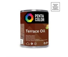 Terasų aliejus Pentacolor Terrace Oil, skaidri sp., 0.9 l