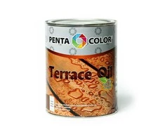 Pentacolor Terasų aliejus su Tungo terasų aliejumi