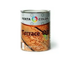 Terasų aliejus Pentacolor Terrace Oil, juoda sp., 0.9 l