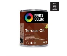 Terasų aliejus Pentacolor Terrace Oil, juoda sp., 0.9 l