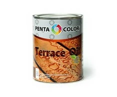 Terasų aliejus Pentacolor Terrace Oil, pilka sp., 0.9 l