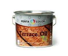 Pentacolor Terasų aliejus su Tungo terasų aliejumi