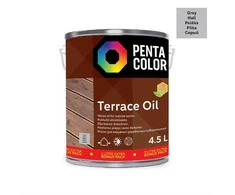 Terasų aliejus Pentacolor Terrace Oil, pilka sp., 4.5 l
