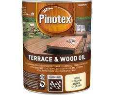 Aliejus terasoms PINOTEX TERRACE OIL, bespalvis, 3 l