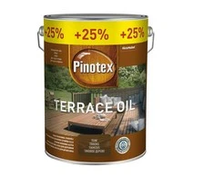 Aliejus medienai PINOTEX TERRACE &amp; WOOD OIL 4 l + 1 l, tikmedžio sp., 5 l