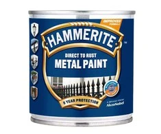 Metalo dažai HAMMERITE SMOOTH FINISH, blizgūs, žalios sp., 250 ml