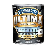 Emaliniai dažai HAMMERITE ULTIMA Matinis, matiniai, baltos sp., 0,7 l