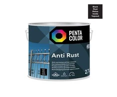 Pentacolor ANTICOR PAINT ANTI-RUST Juodas 2,7L