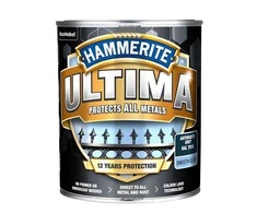 Emaliniai dažai HAMMERITE ULTIMA SMOOTH, blizgūs, antracito sp., 0,7 l