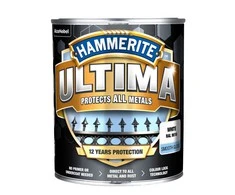 Emaliniai dažai HAMMERITE ULTIMA SMOOTH, blizgūs, baltos sp., 0,7 l
