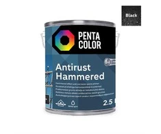 Pentacolor PAINT PENTAC ANTIRUST HAMMERED BLK 2,5L