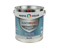 Pentacolor PAINT PENTAC ANTIRUST HAMMERED SLV 2,5L