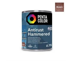 Pentacolor PAINT PENTAC ANTIRUST HAMMERED BRN 750ML