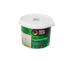 Emaliniai dažai, universalūs Pentacolor Aquamel, matinis, 3kg, juoda sp.