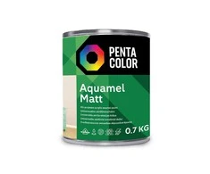 Emaliniai dažai, universalūs Pentacolor Aquamel, matinis, 0.7kg, balta sp.
