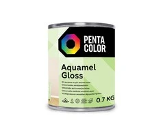 Emaliniai dažai, universalūs Pentacolor Aquamel, blizgus, 0.7kg, balta sp.