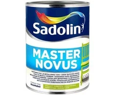 Vandeniniai alkidiniai dažai SADOLIN MASTER NOVUS 70, blizgūs, baltos sp., 1 l