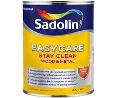 Nešvarumus atstumiantys sienų dažai SADOLIN EASYCARE WOOD&amp;METAL, matiniai, BW bazė, 0,7 l