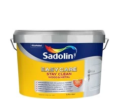 Emaliniai dažai, langams/durims/baldams Sadolin Easycare Wood &amp; Metal, matinis, 2.75 l, balta sp.