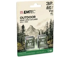 Emtec SDHC 32GB UHS-I U3 V30 Outdoor 2 pcs