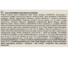 Emulsiniai dažai Okko, balti, 3 l