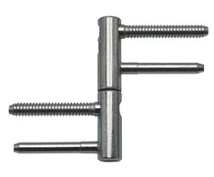 Lankstas durims TKZ Polna 96 265 530, 1.4 cm x 8.3 cm, pilka