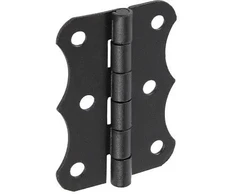 Lankstas baldų durims Domax ZO 60, 48 cm, 0.1 cm, juoda
