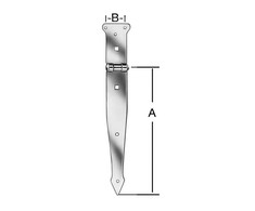 Vyriai vartams Vorman, 3.5 cm