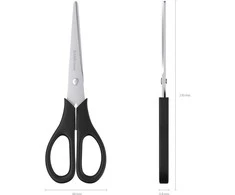 Žirklės EASY CUT, ErichKrause, 17cm