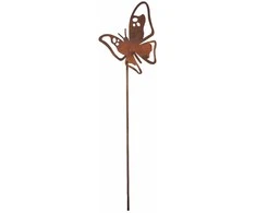 Esschert Design Esschert_Des Dekoracija „Drugelis“ TT242, 9 cm x 0.4 cm x 38 cm, ruda