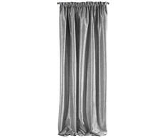 Eurofirany Blackout aizkari Ebru, sudraba, 135 cm x 270 cm