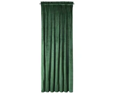 Eurofirany Nakts aizkari ZWE-08, tumši zaļa krās., 140 cm x 270 cm