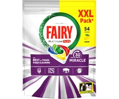 Fairy Our 30 Minute Miracle Platinum Plus Indaplovių Tabletės, 54 vnt.